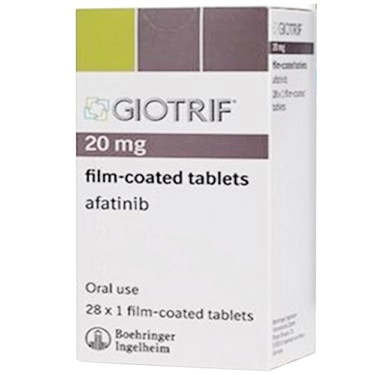 Điều trị ung thư Giotrif 20mg Boehringer hộp 4 vỉ x 7 viên