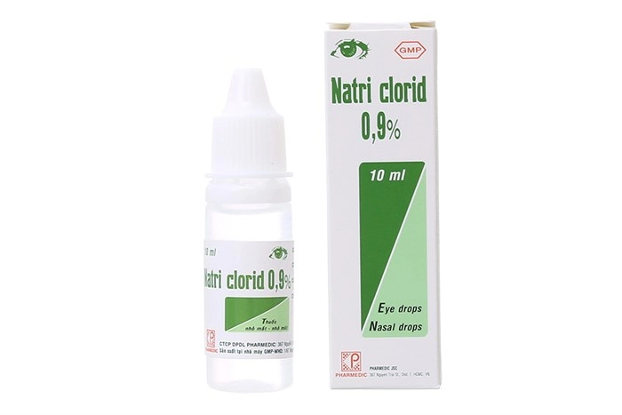Thuốc nhỏ mũi Natri Clorid 0,9%  lọ 10 ml