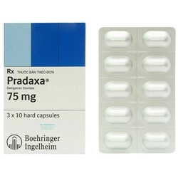 Thuốc chống đông máu Pradaxa 75mg  hộp 30 viên