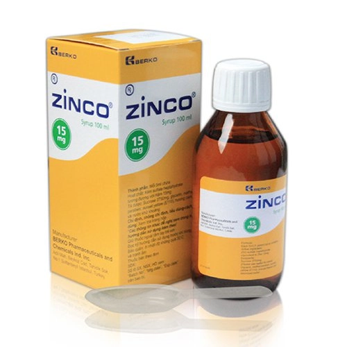 Siro bổ sung kẽm Zinco  hộp 1 lọ 100 ml
