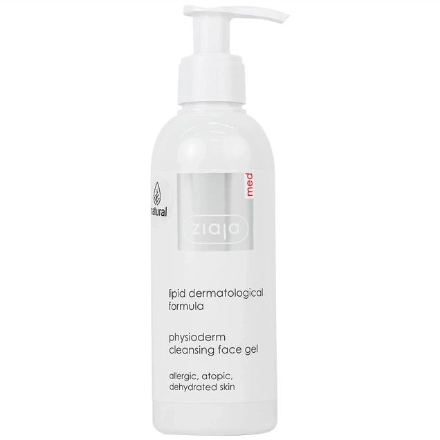 Gel rửa da sinh lý làm sạch làn da hiệu quả Ziaja Lipid Dermatological Formula chai x 200ml
