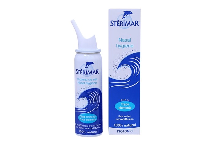 Nước biển xịt mũi cho người lớn Stérimar Nasal Hygiene hộp 1 chai 50ml
