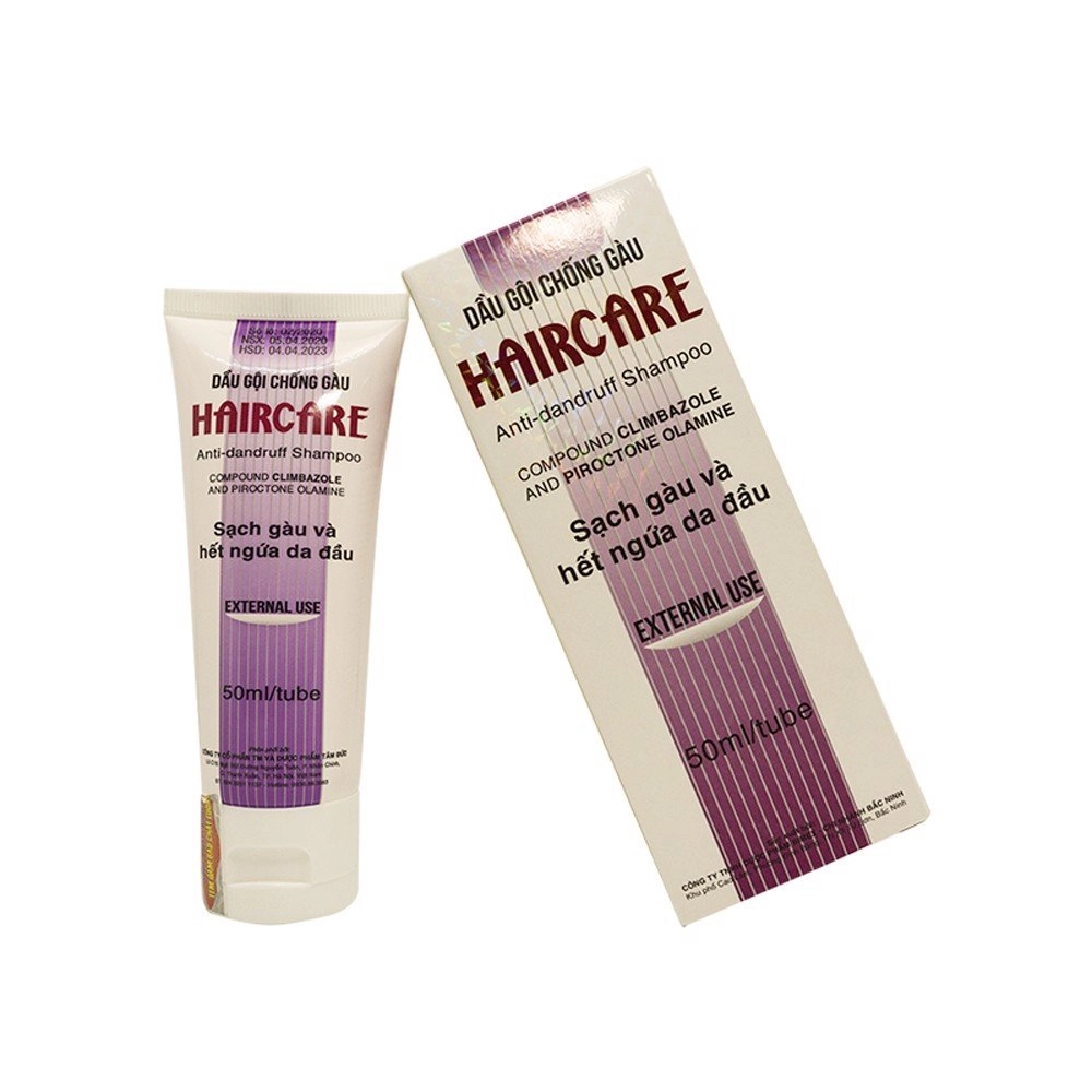 Dầu gội chống gàu Haircare hộp 1 tuýp 50ml