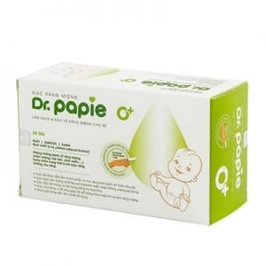 Gạc răng miệng Dr.Papie hộp 30 gói
