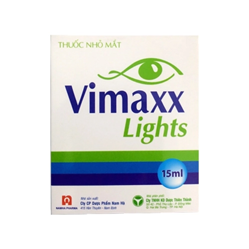 Thuốc nhỏ mắt Vimaxx Lights  hộp 1 lọ 15 ml