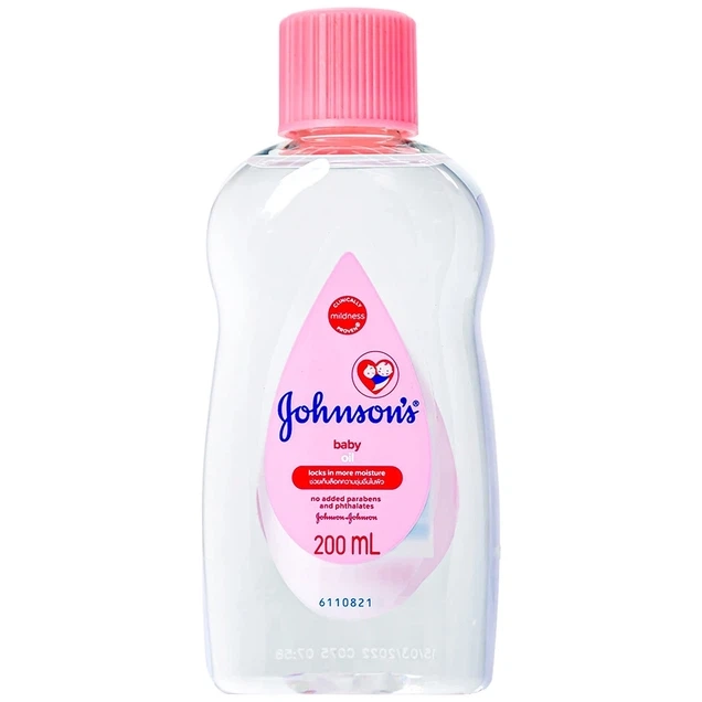 Dầu massage và dưỡng ẩm cho bé Johnson's baby Oil chai 200ml