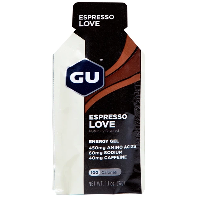 Cung cấp dinh dưỡng và năng lượng thực phẩm bổ sung GU Energy Gel Espresso Love gói 32g