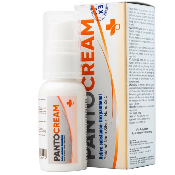 Kem dưỡng da Panto Cream hộp 1 chai 30 ml