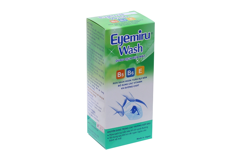 Dung dịch rửa mắt Eyemiru Wash hộp 1 chai 500ml