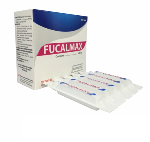 Thuốc bổ sung Calci FUCALMAX hộp 20 ống x 10ml