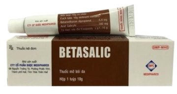 Thuốc bôi ngoài da Betasalic hộp 1 tuýp 10g