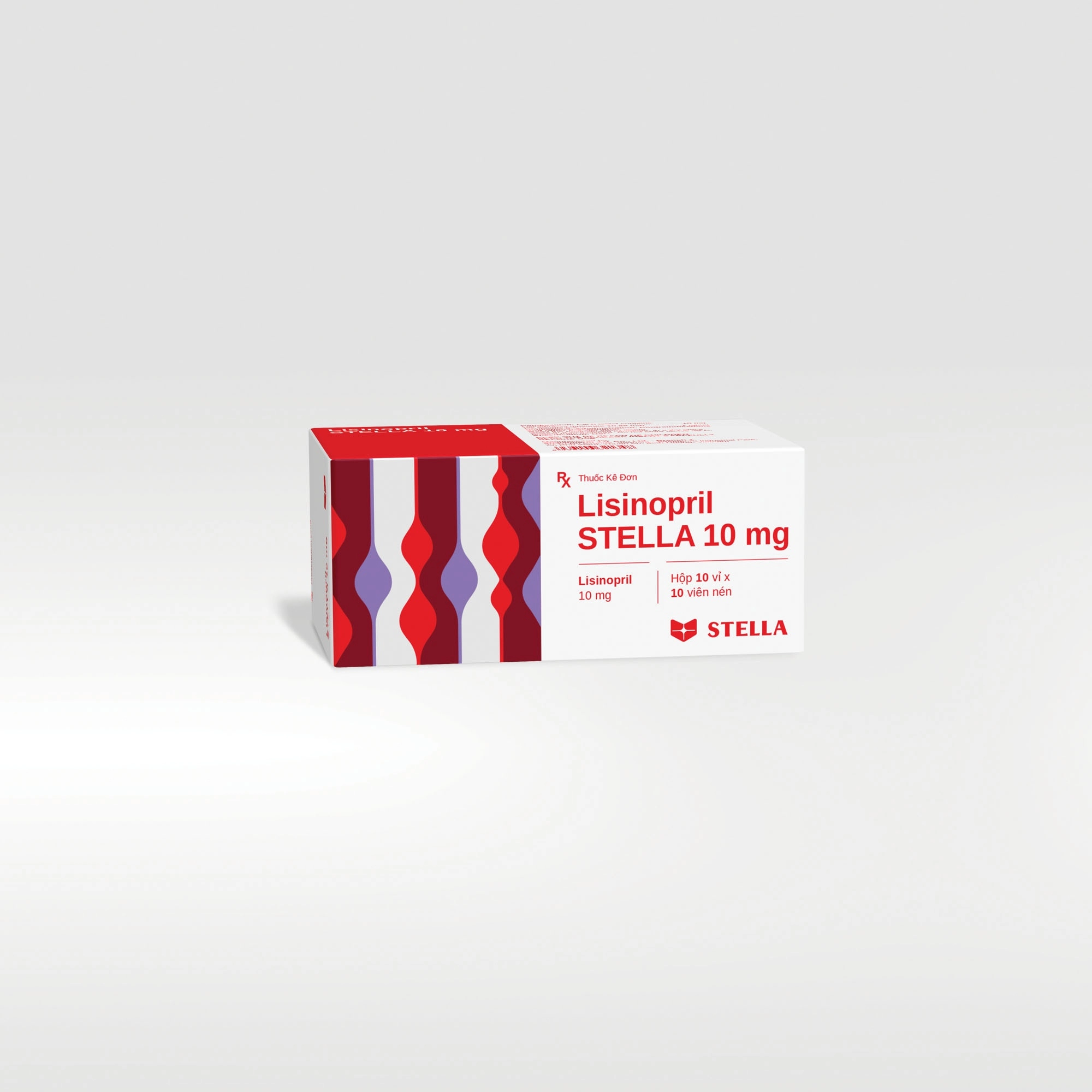 Lisinopril STELLA 10 mg hộp 100 viên