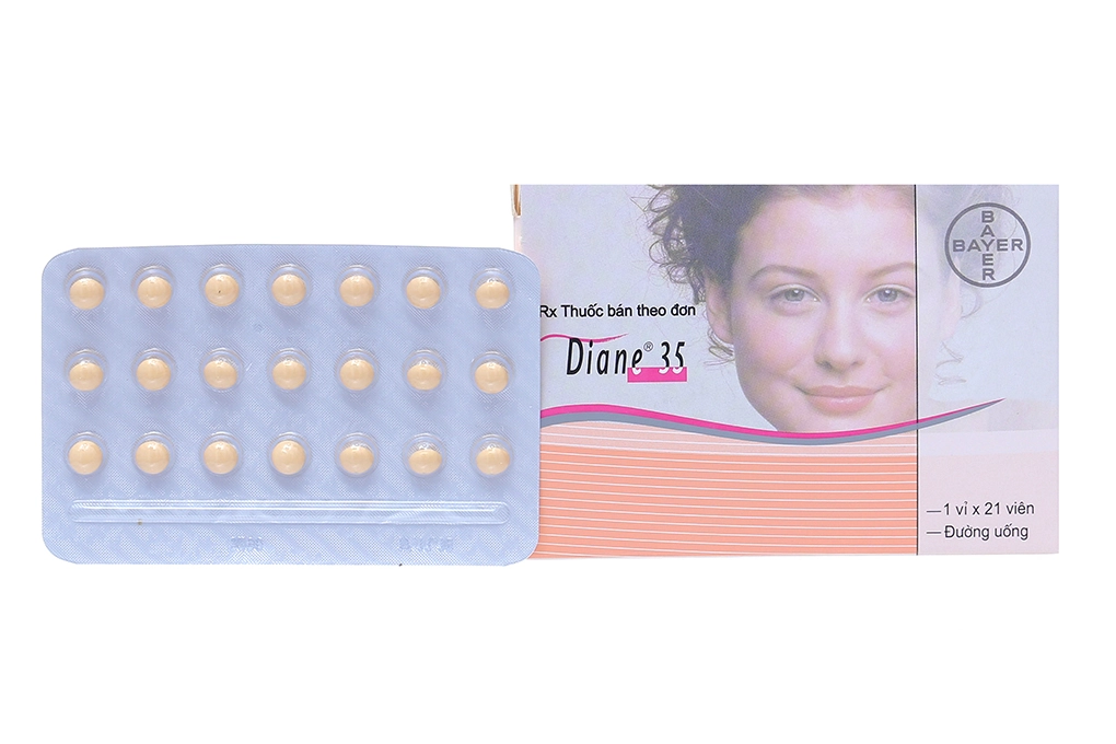 Thuốc tránh thai Diane 35 hộp 21 viên