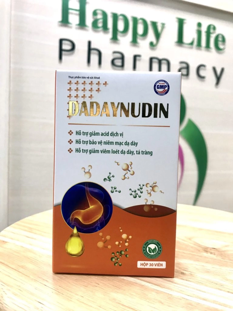 Viên uống hỗ trợ dạ dày Dadaynudin hộp 1 lọ 30 viên