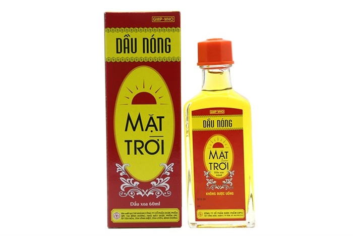 Dầu Nóng Mặt Trời chai 60ml