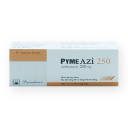 Thuốc kháng sinh Pyme AZI 250 hộp 6 viên