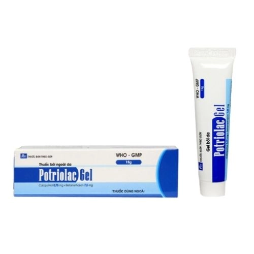 Gel bôi da Potriolac gel hộp 1 tuýp 15g