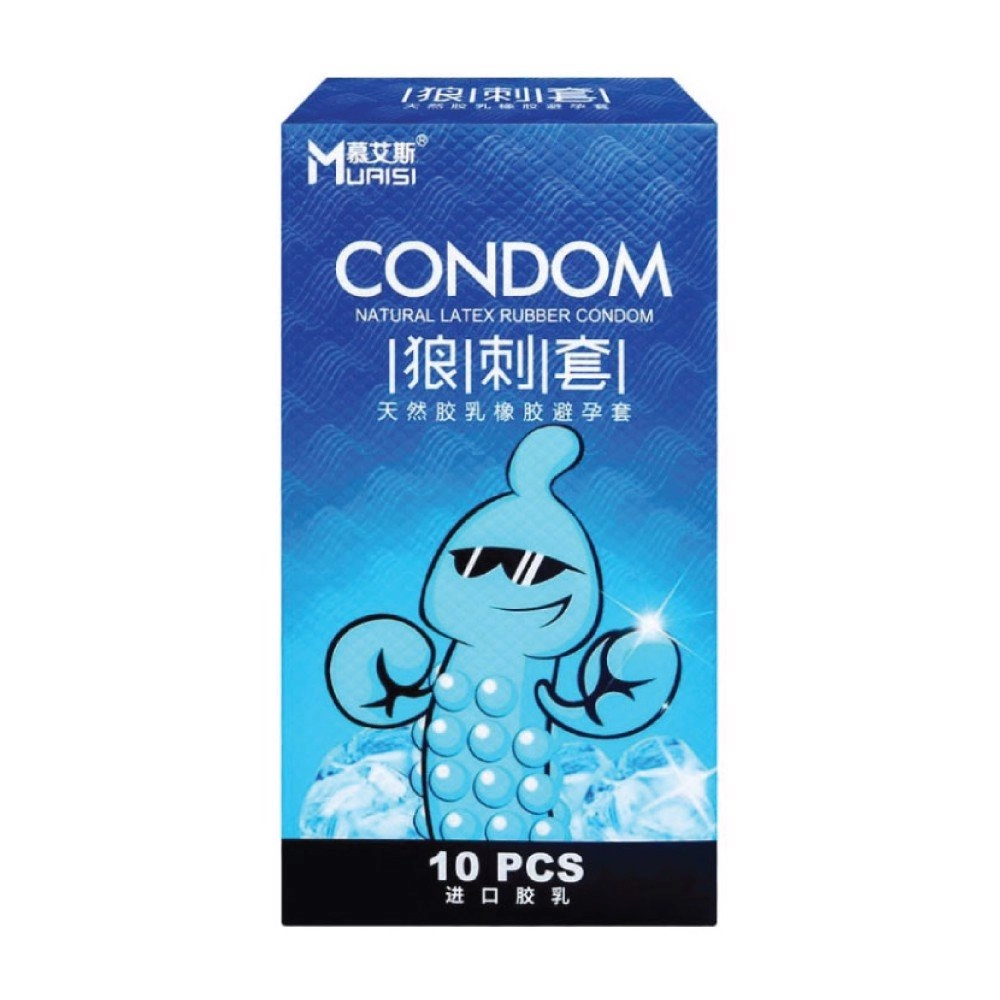 Bao cao su CONDOM Muaisi Cool (mát lạnh) hộp 10 cái