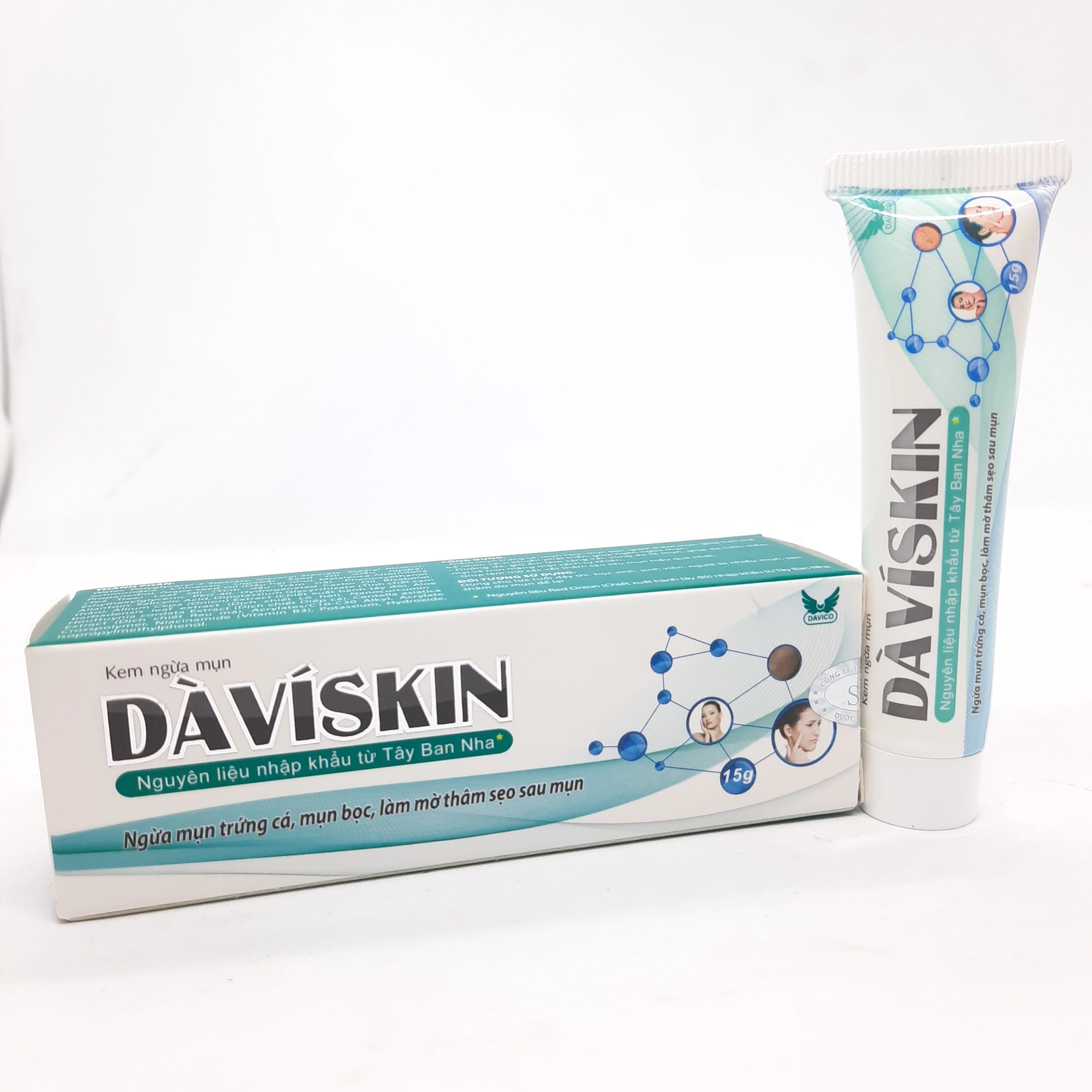 Kem ngừa mụn DAVISKIN tuýp 15g