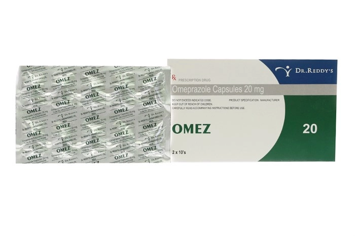 Thuốc trị loét dạ dày, tá tràng Omez 20mg hộp 20 viên