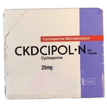 Thuốc chống thải ghép Ckdcipol-N 25mg Suheung hộp 10 vỉ x 5 viên