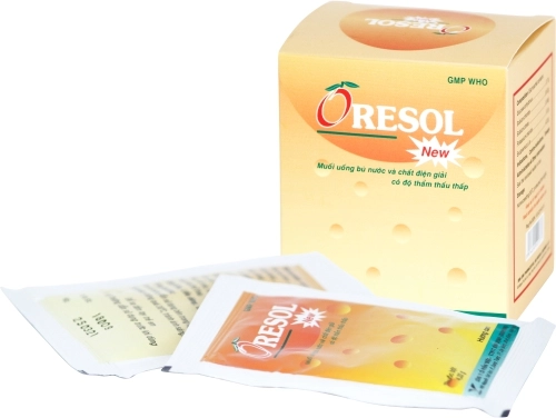 Thuốc trên đường tiêu hoá ORESOL New hộp 20 gói x 4,22 g