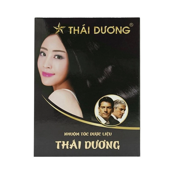 Nhuộm tóc dược liệu Thái Dương hộp 5 gói