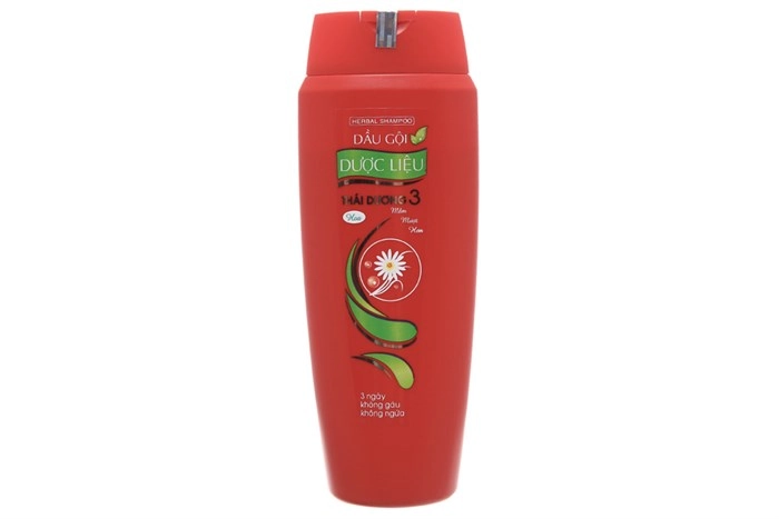 Dầu gội dược liệu Thái Dương 3 hương hoa chai 200ml