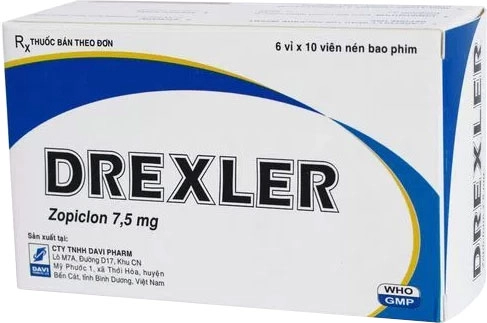 Thuốc hướng tâm thần DREXLER hộp 6 vỉ x 10 viên