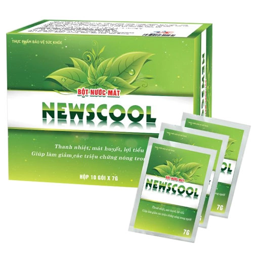 Bột nước mát Newscool hộp 10 gói
