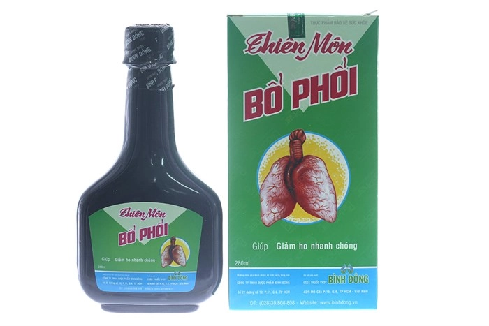 Siro ho Thiên Môn Bổ Phổi Chai 280ml