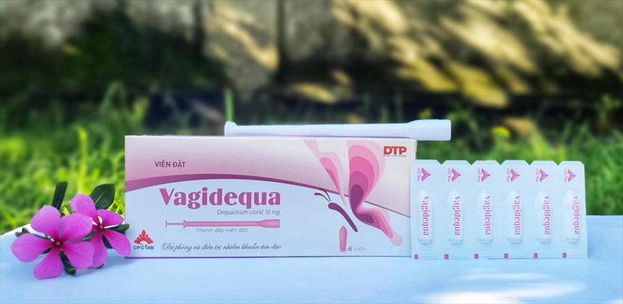Viên đặt âm đạo Vagidequa hộp 6 viên