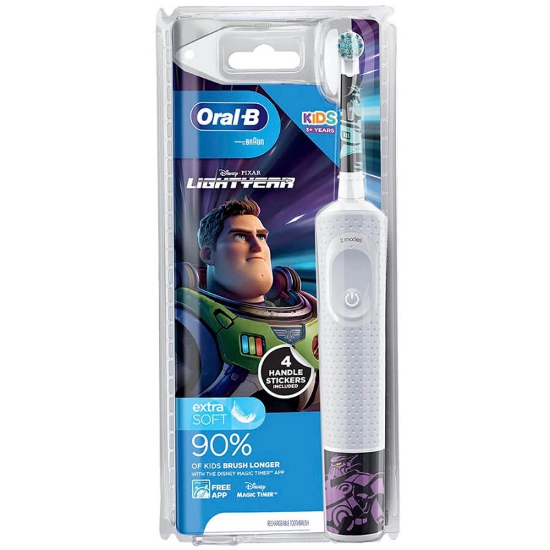 Bàn chải điện cho trẻ em Oral-B Kids Lightyear