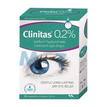 Dung dịch nhỏ mắt Clinitas 0.2% Farmigea hộp 30 ống