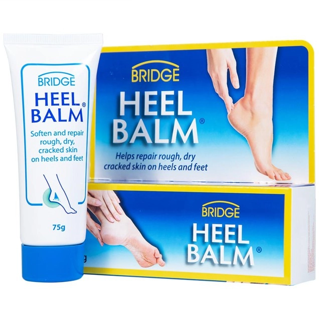 Kem làm mềm, phục hồi da thô ráp, khô, nứt nẻ ở gót chân và bàn chân Heel Balm Bridge Healthcare tuýp x 75g