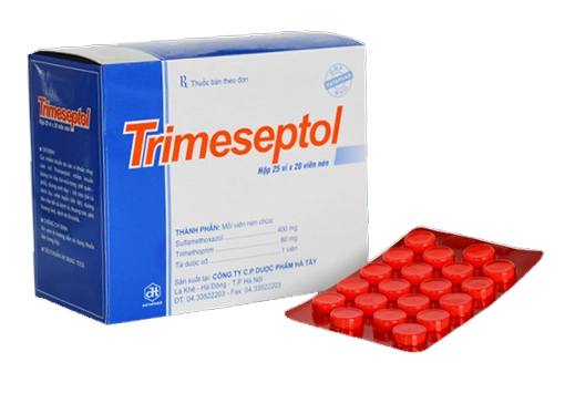 Thuốc kháng sinh Trimeseptol (Hà Tây) hộp 500 viên
