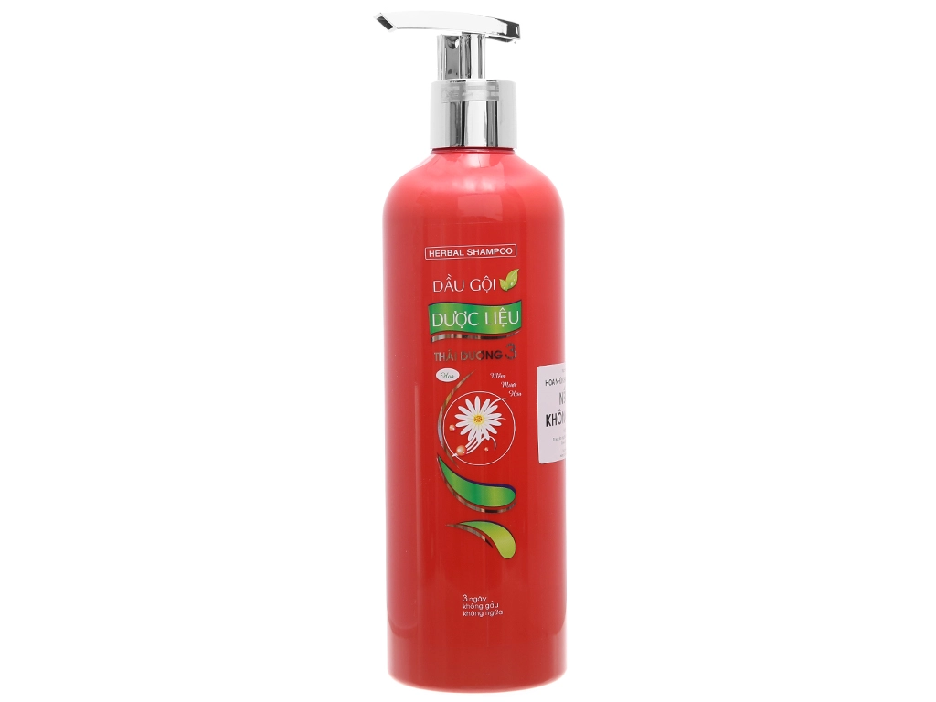 Dầu gội dược liệu Thái Dương 3 hương hoa chai 600ml