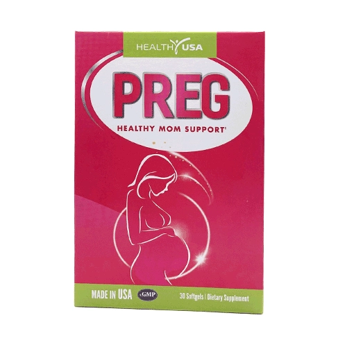 Hỗ Trợ Bồi Bổ Cho Phụ Nữ Trong Thai Kỳ Preg Healthy USA hộp 60 Viên