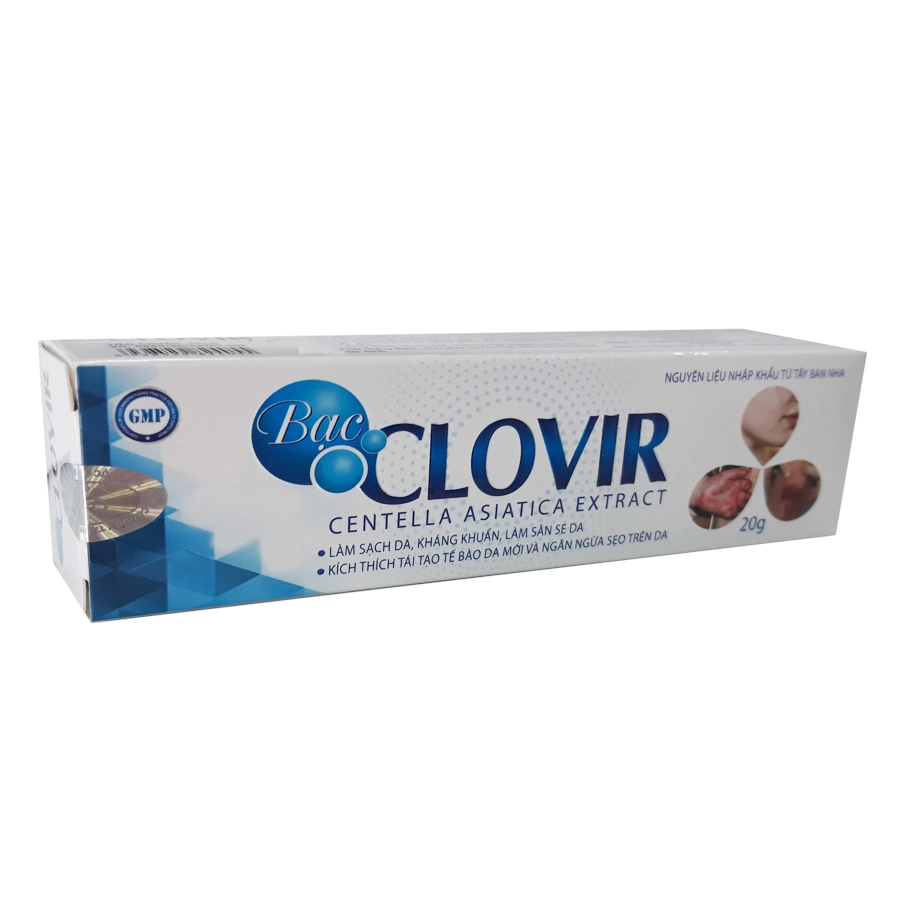 Gel Bạc Clovir  hộp 1 tuýp 20g