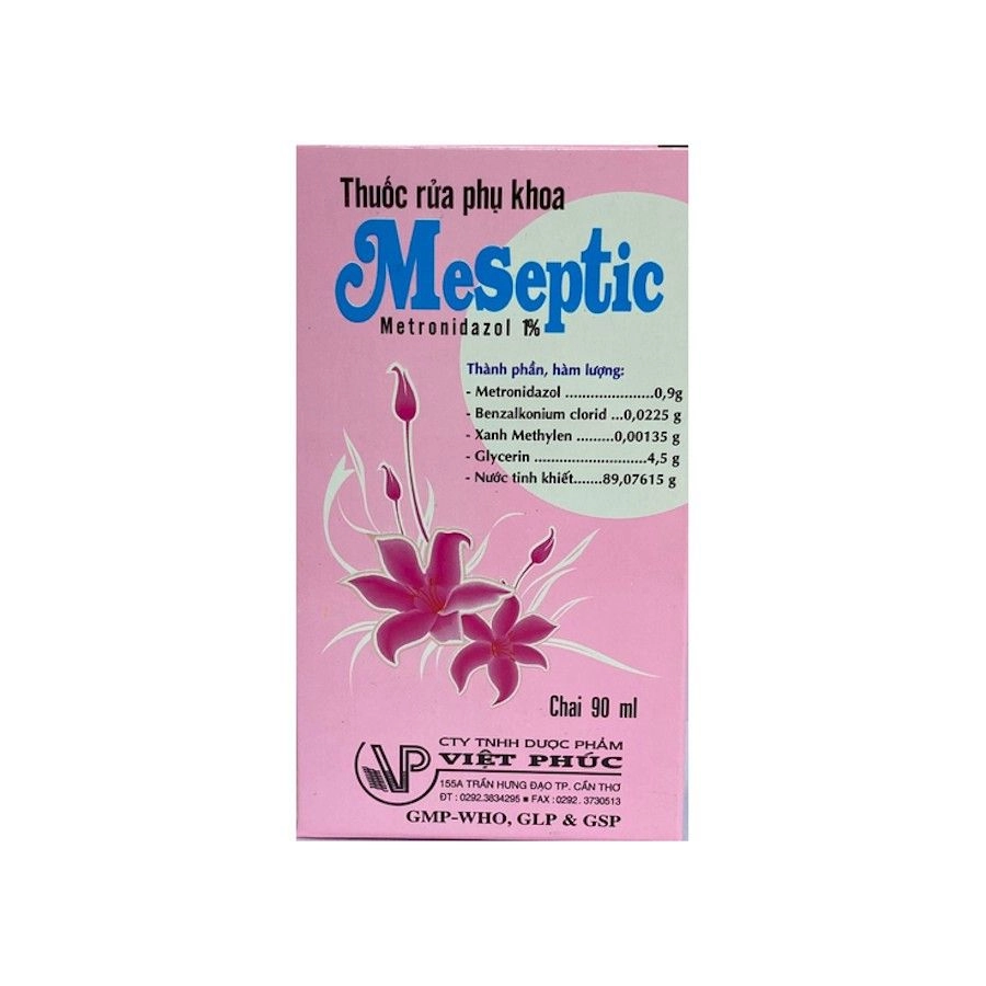 Thuốc rửa phụ khoa Meseptic hộp 1 chai 90ml