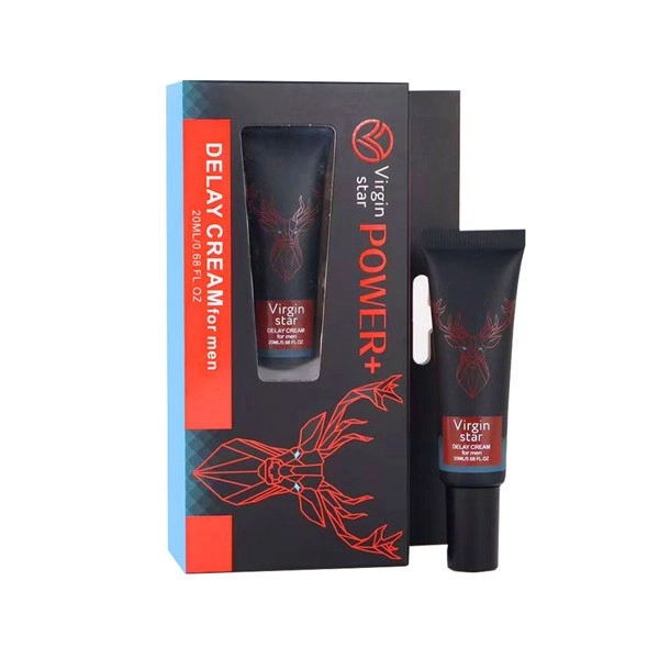 Gel bôi chống xuất tinh sớm Virgin Star Power+ Delay Cream hộp 1 tuýp 20ml