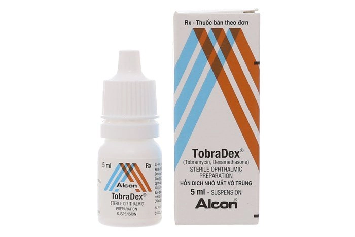 Thuốc nhỏ mắt Tobradex hộp 1 chai 5ml