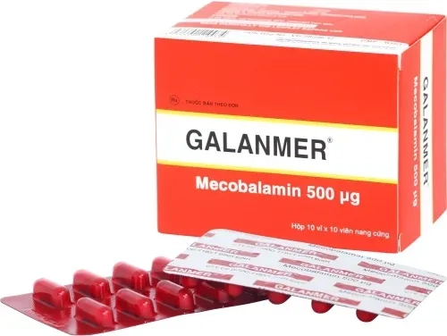 Thuốc bổ sung vitamin B GALANMER hộp 100 viên