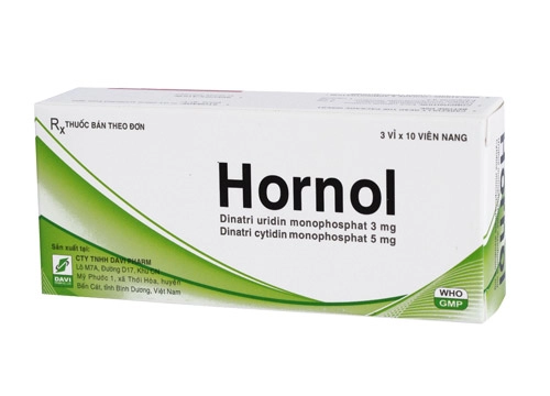 Thuốc tác dụng lên thần kinh ngoại biên Hornol hộp 30 viên