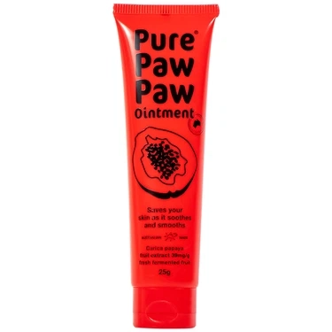 Hỗ trợ dưỡng ẩm, giảm nứt nẻ, trị bỏng, côn trùng cắn kem Pure Paw Paw Ointment tuýp x 25g