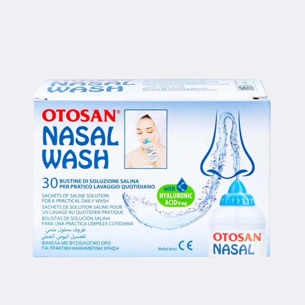 Muối rửa mũi  Otosan Nasal Wash hộp 30 gói