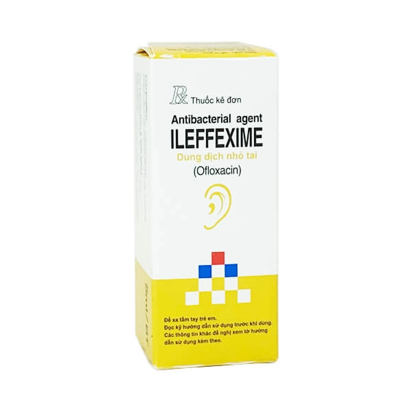 Dung dịch nhỏ tai ILEFFEXIME hộp 1 lọ 15ml