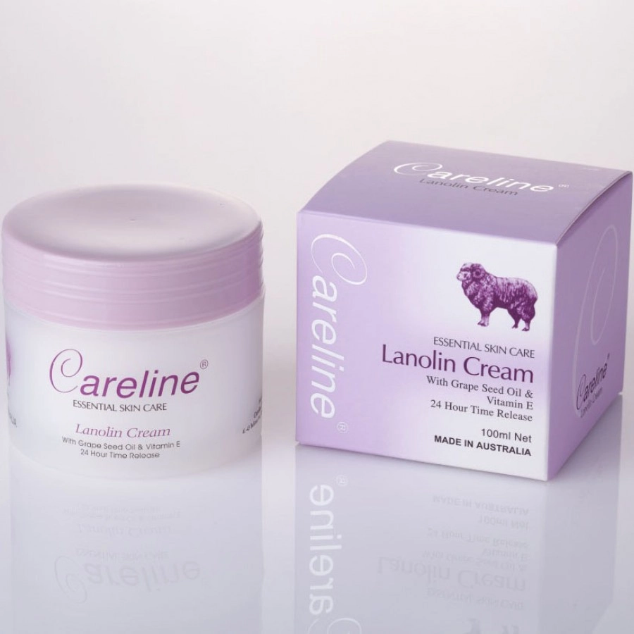 Kem dưỡng da mỡ cừu Careline Lanolin Cream hộp 1 lọ x 100ml