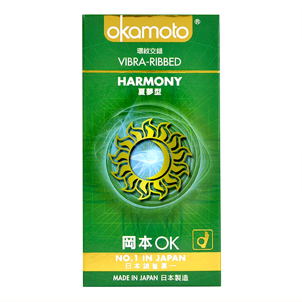 Bao cao su Okamoto Harmony hộp 10 cái