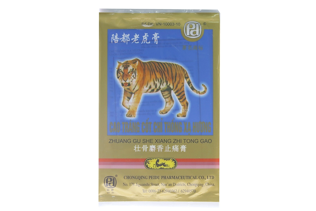 Cao dán Cốt Chỉ Thống Xạ Hương hộp 4 miếng